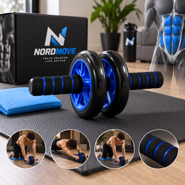 NORDMOVE hjemmetreningssett for styrke og trening hjemme